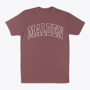 Malden Massachusetts Trendy Block Classic Dad T-Shirt