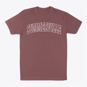 Summerville South Carolina Trendy Block Classic Dad T-Shirt