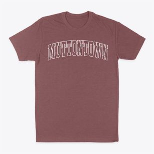Muttontown New York Trendy Block Classic Dad T-Shirt