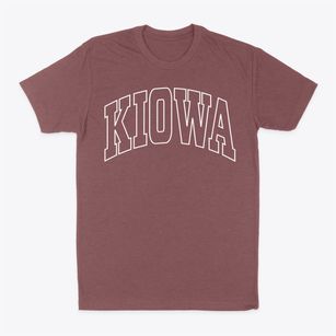 Kiowa Kansas Trendy Block Classic Dad T-Shirt