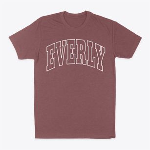 Everly Iowa Trendy Block Classic Dad T-Shirt