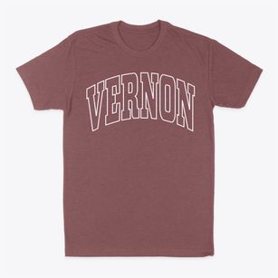 Vernon California Trendy Block Classic Dad T-Shirt