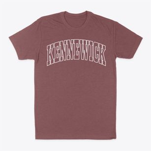 Kennewick Washington Trendy Block Classic Dad T-Shirt