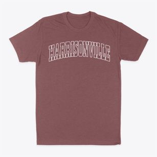 Harrisonville Missouri Trendy Block Classic Dad T-Shirt