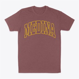 Medina New York Trendy Block Classic Dad T-Shirt
