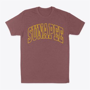 Sunapee New Hampshire Trendy Block Classic Dad T-Shirt