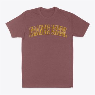 Francis Creek Wisconsin Trendy Block Classic Dad T-Shirt
