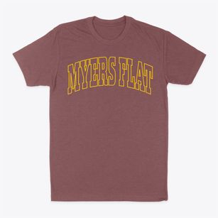 Myers Flat California Trendy Block Classic Dad T-Shirt