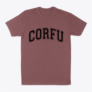 Corfu New York Varsity Classic Dad T-Shirt