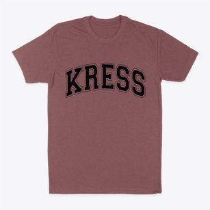 Kress Texas Varsity Classic Dad T-Shirt