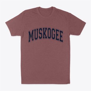 Muskogee Oklahoma Varsity Classic Dad T-Shirt