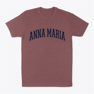 Anna Maria Florida Varsity Classic Dad T-Shirt