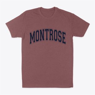 Montrose Colorado Varsity Classic Dad T-Shirt