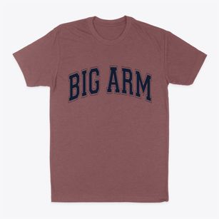 Big Arm Montana Varsity Classic Dad T-Shirt