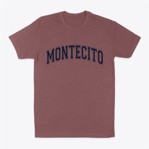 Montecito California Varsity Classic Dad T-Shirt