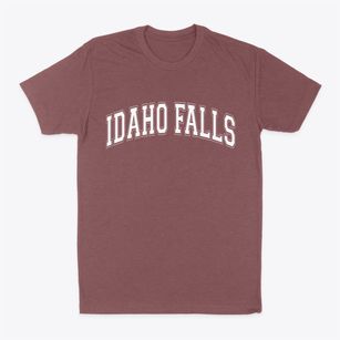 Idaho Falls Idaho Varsity Classic Dad T-Shirt