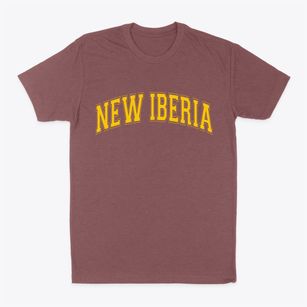 New Iberia Louisiana Varsity Classic Dad T-Shirt