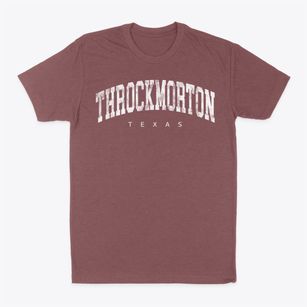 Throckmorton Texas Urban Vibe Classic Dad T-Shirt