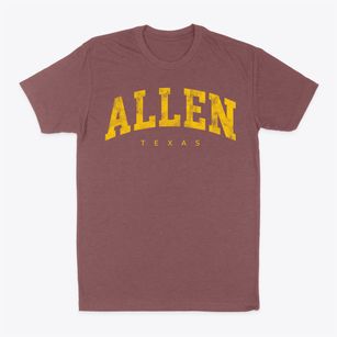 Allen Texas Urban Vibe Classic Dad T-Shirt