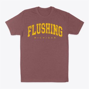 Flushing Michigan Urban Vibe Classic Dad T-Shirt