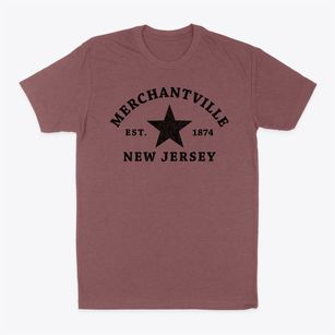 Merchantville New Jersey Star Classic Dad T-Shirt