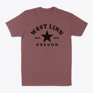 West Linn Oregon Star Classic Dad T-Shirt