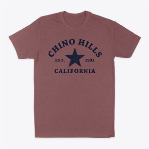 Chino Hills California Star Classic Dad T-Shirt