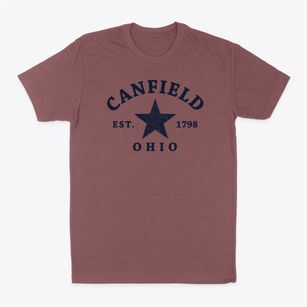Canfield Ohio Star Classic Dad T-Shirt