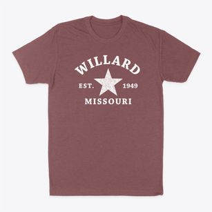 Willard Missouri Star Classic Dad T-Shirt