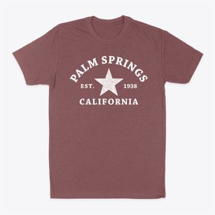Palm Springs California Star Classic Dad T-Shirt
