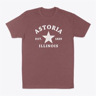 Astoria Illinois Star Classic Dad T-Shirt