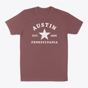 Austin Pennsylvania Star Classic Dad T-Shirt