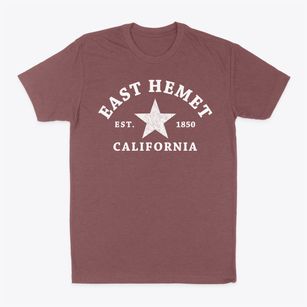 East Hemet California Star Classic Dad T-Shirt