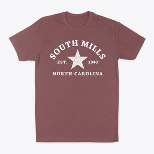 South Mills North Carolina Star Classic Dad T-Shirt