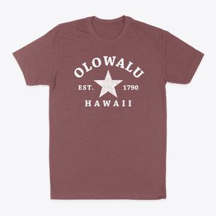 Olowalu Hawaii Star Classic Dad T-Shirt