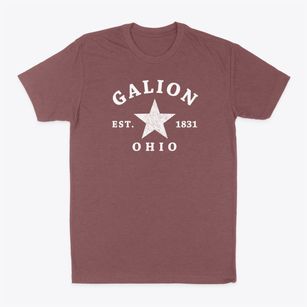 Galion Ohio Star Classic Dad T-Shirt