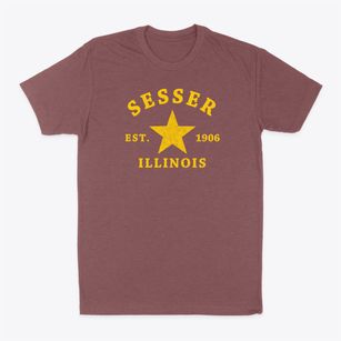 Sesser Illinois Star Classic Dad T-Shirt