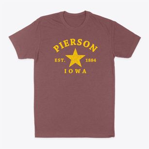 Pierson Iowa Star Classic Dad T-Shirt