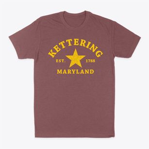 Kettering Maryland Star Classic Dad T-Shirt