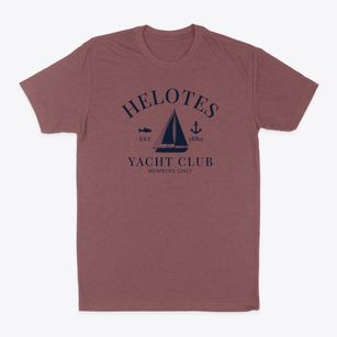 Helotes Texas Yacht Club Classic Dad T-Shirt