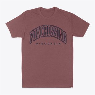 Fox Crossing Wisconsin Inline Classic Dad T-Shirt