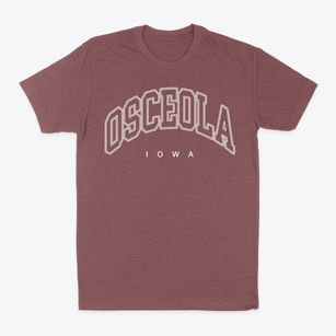 Osceola Iowa Inline Classic Dad T-Shirt