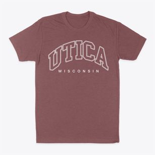 Utica Wisconsin Inline Classic Dad T-Shirt