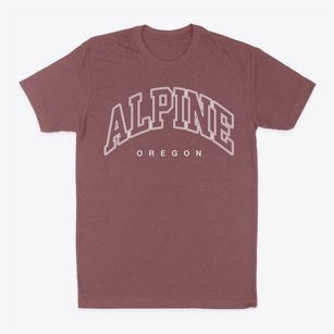 Alpine Oregon Inline Classic Dad T-Shirt