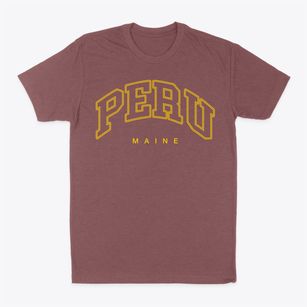 Peru Maine Inline Classic Dad T-Shirt