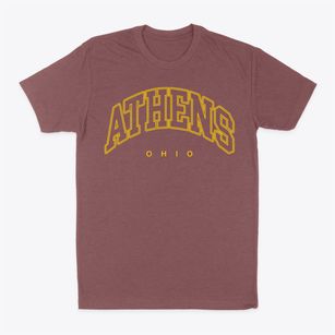 Athens Ohio Inline Classic Dad T-Shirt