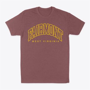 Fairmont West Virginia Inline Classic Dad T-Shirt