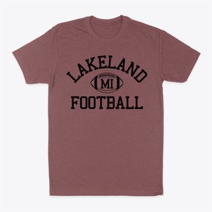 Lakeland Michigan Football Classic Dad T-Shirt