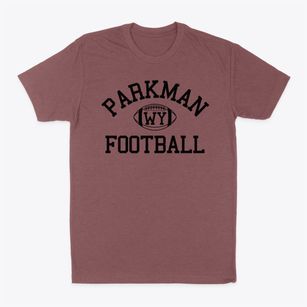 Parkman Wyoming Football Classic Dad T-Shirt