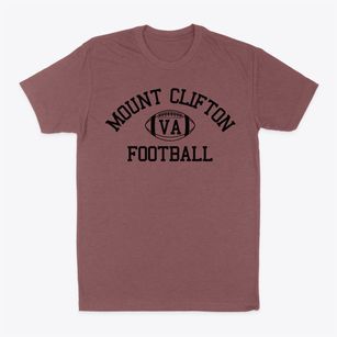Mount Clifton Virginia Football Classic Dad T-Shirt